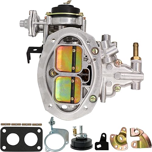 Carburador de 2 barriles para 32/36 DFEV, 32x36 Carb se adapta a Fiat 124/131 VW Bug Type 1 Caravan 1976-1983 Mazda B2600 Dodge Caravan Arrow Sedan