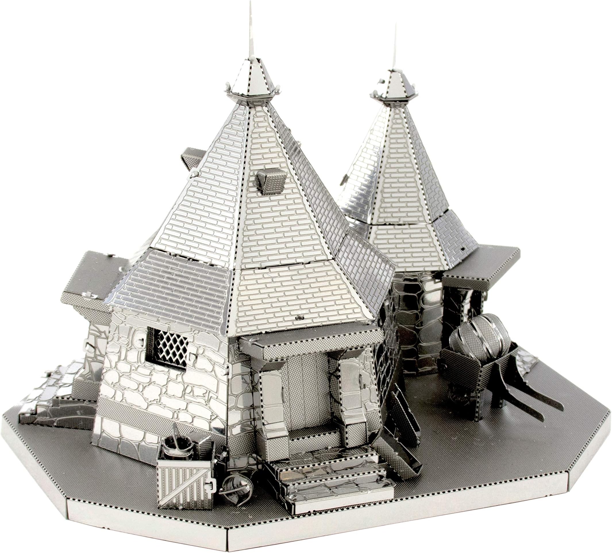 Metal EarthProfessor Puzzle MMS441 Warner Brothers Harry Potter Hagrid's Hut Model Kit