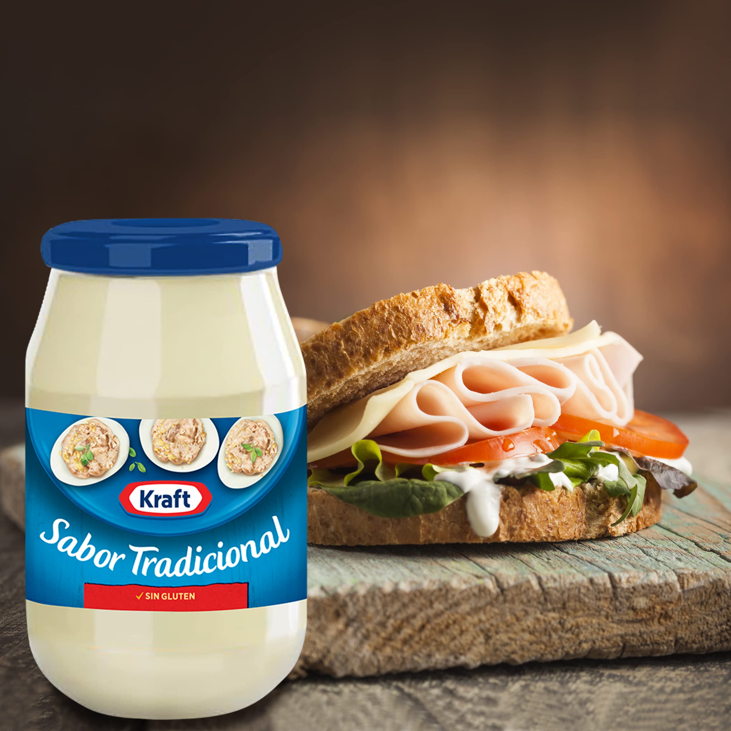 Kraft Salsa Mayonesa Sabor Tradicional Frasco 500ml