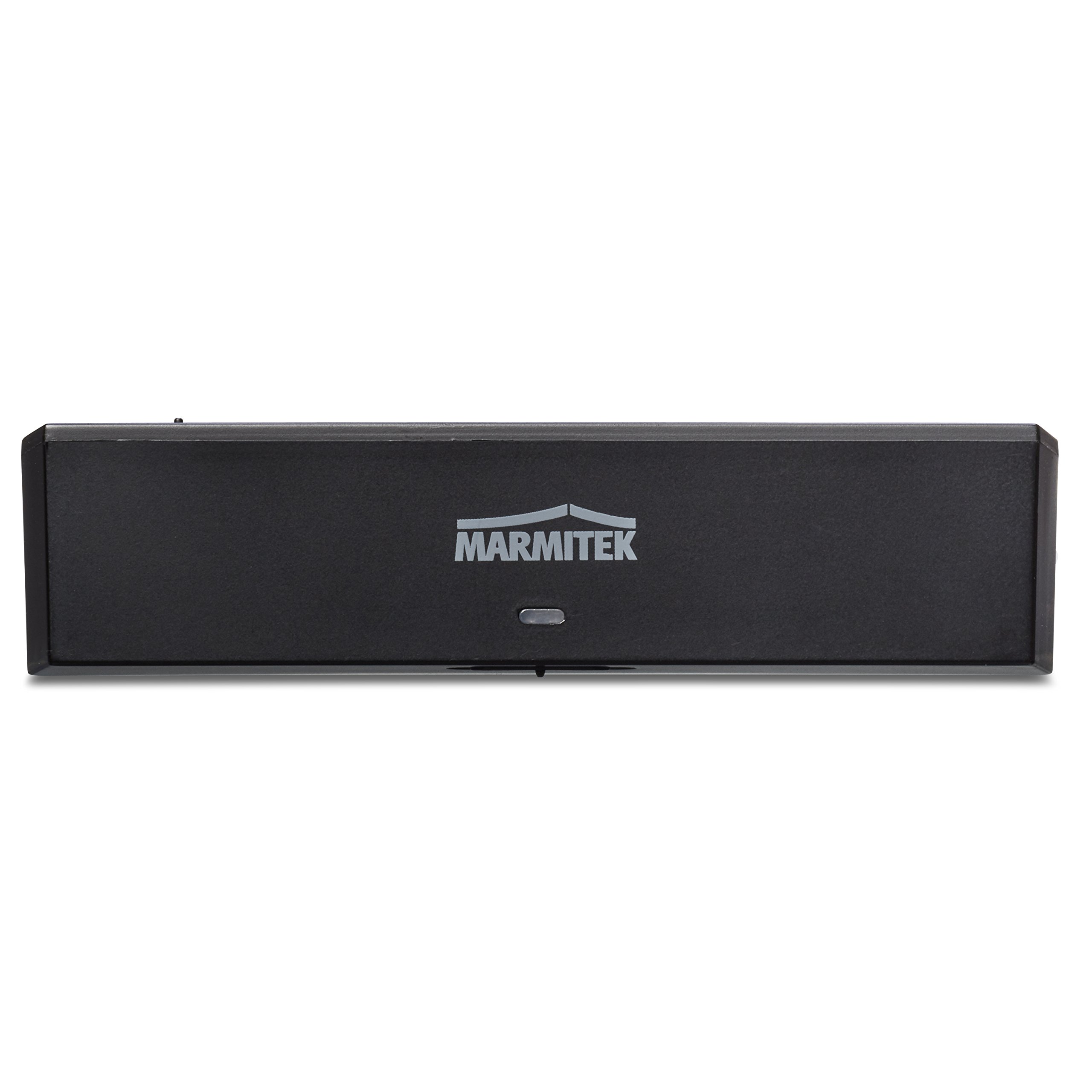 Marmitek BoomBoom 100 - Trasmettitore ricevitore Bluetooth 2 in 1 aptX | Adattatore audio RX/TX per TV, cuffie e impianto hi-fi, aptX Low Latency, AAC, Toslink, jack 3,5 mm e 2 cuffie