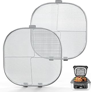 Stainless Steel Splatter Shield for Ninja Foodi AG...