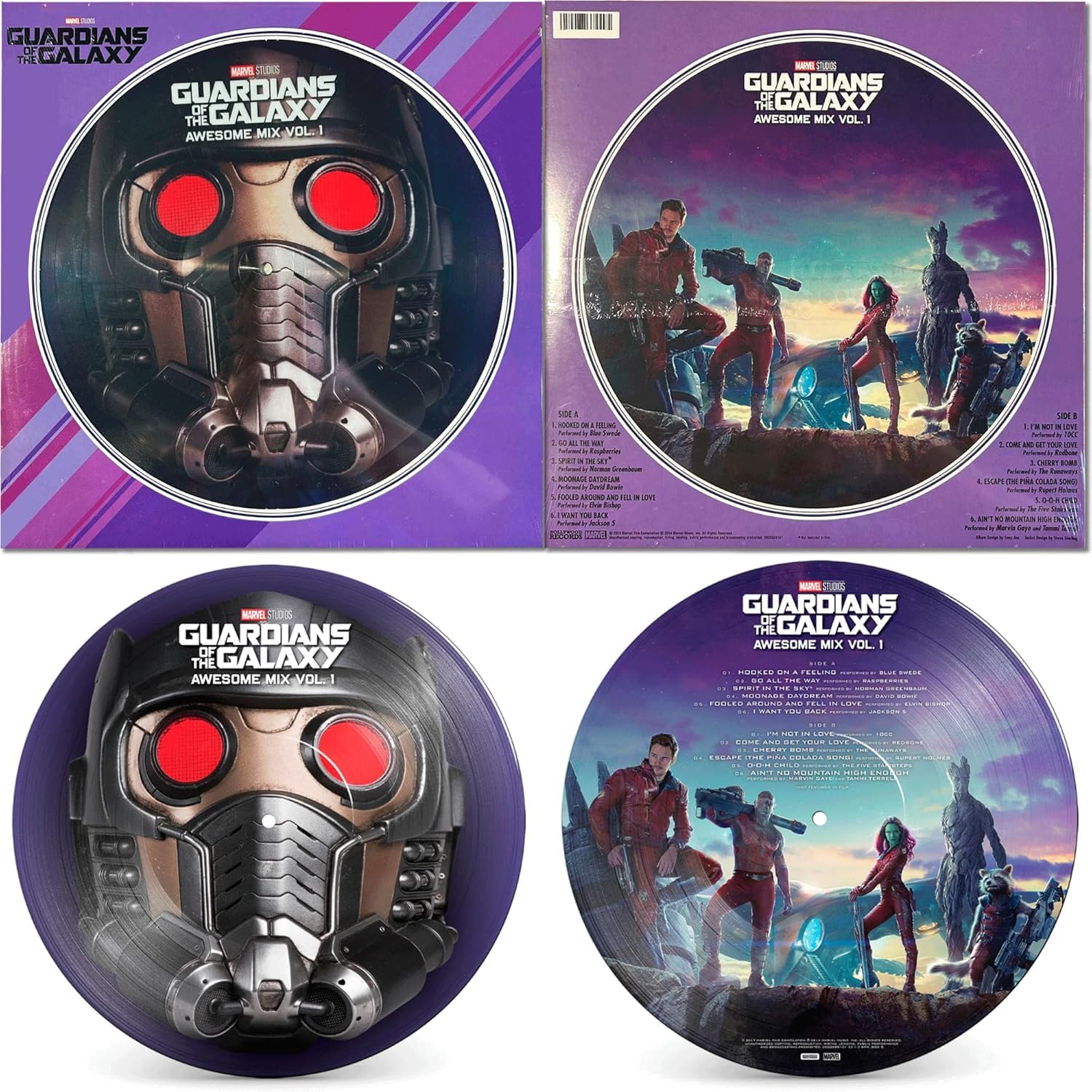Guardians of the Galaxy Deluxe Collection - Vol.1 / Vol.2 / Vol.3 - Awesome Mix Set