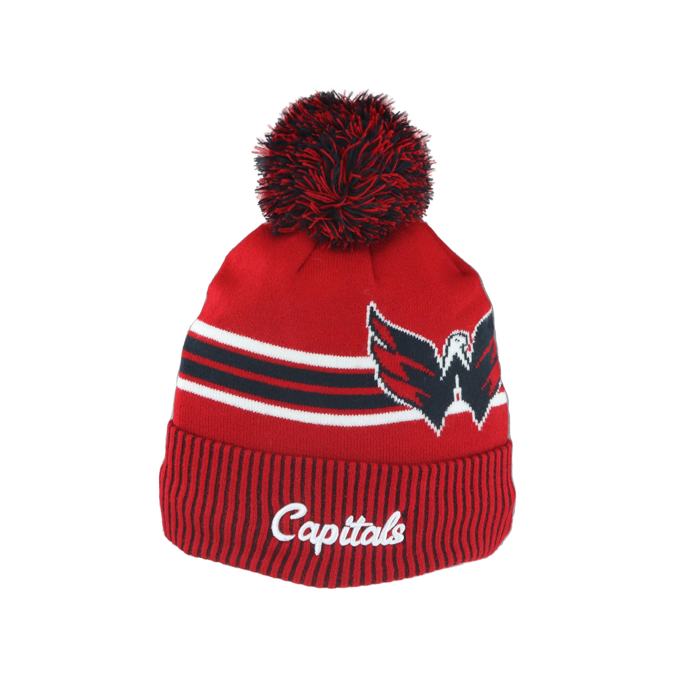 ZHATS NHL Unisex-Adult NHL Officially Licensed Beanie Pom Rush