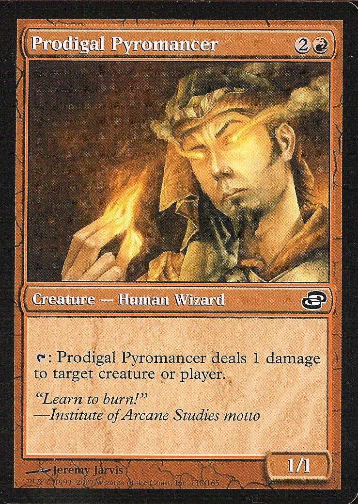 Magic: the Gathering - Prodigal Pyromancer - Planar Chaos
