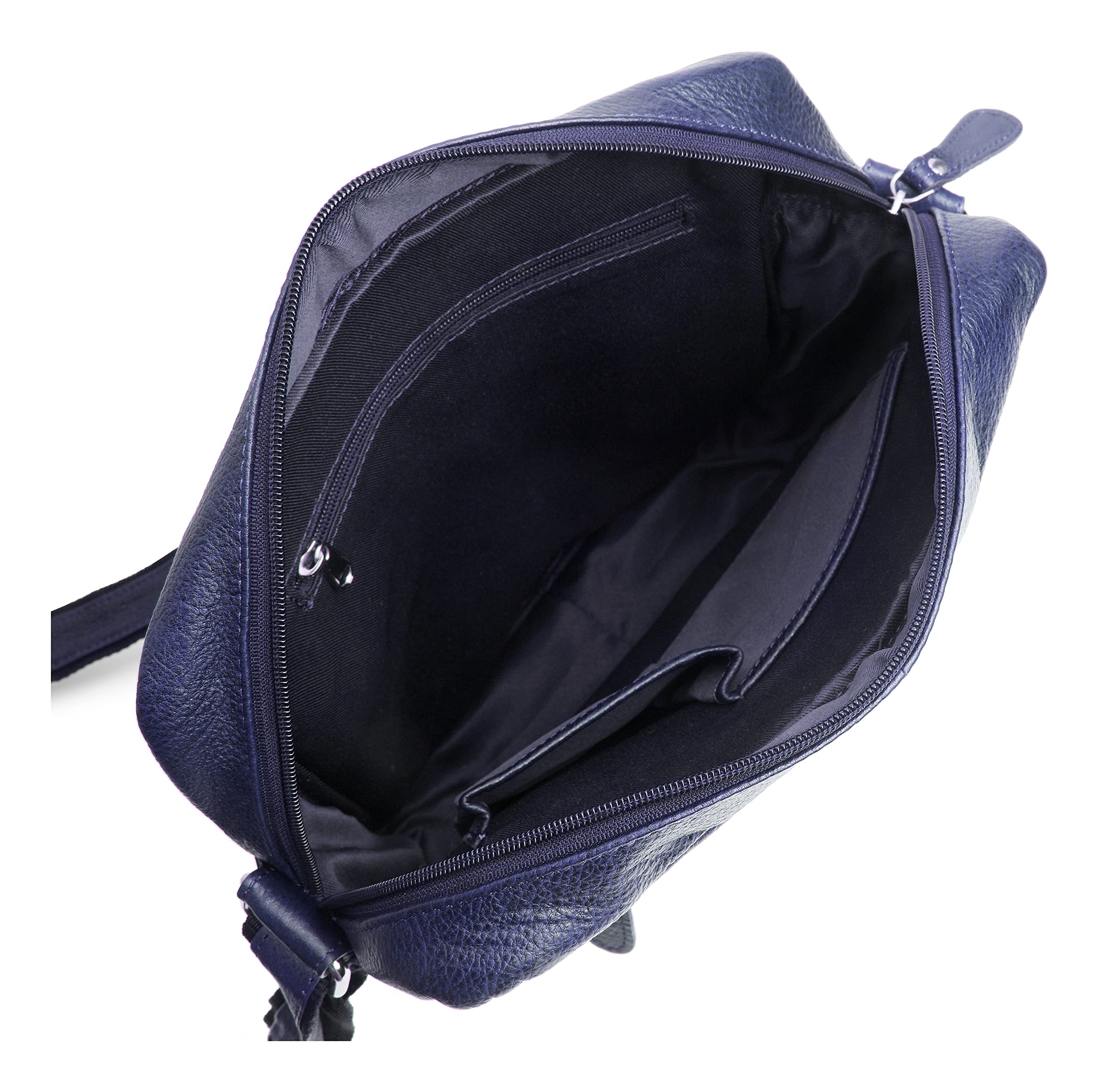 WildHorn Genuine Leather Sling Messenger Bag | Stylish, Functional & Spacious | Adjustable Strap | 1-Year Warranty - Image 3 thumbnail
