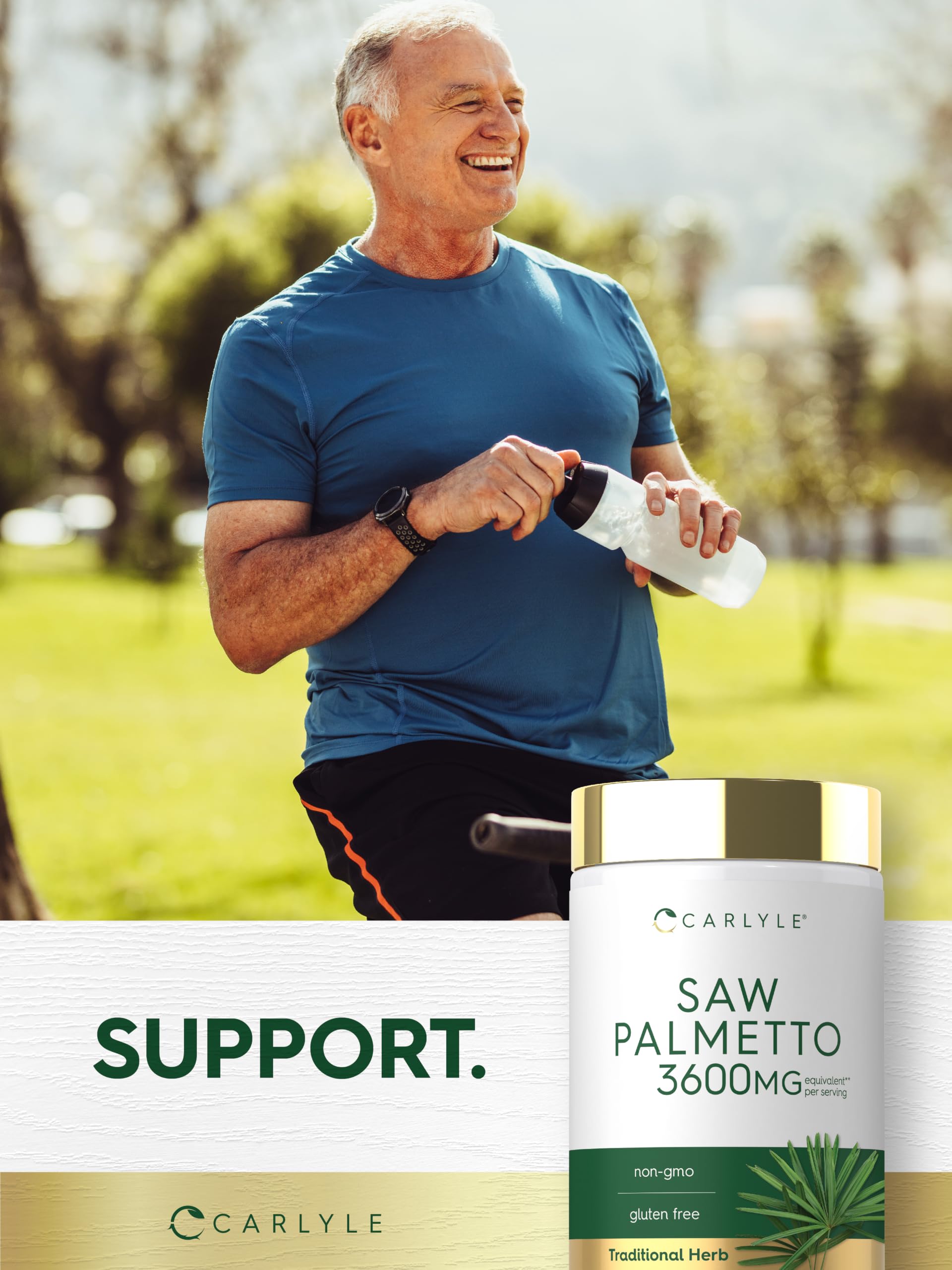 Carlyle Saw Palmetto for Men and Women | 250 Capsules — Amazon image 6