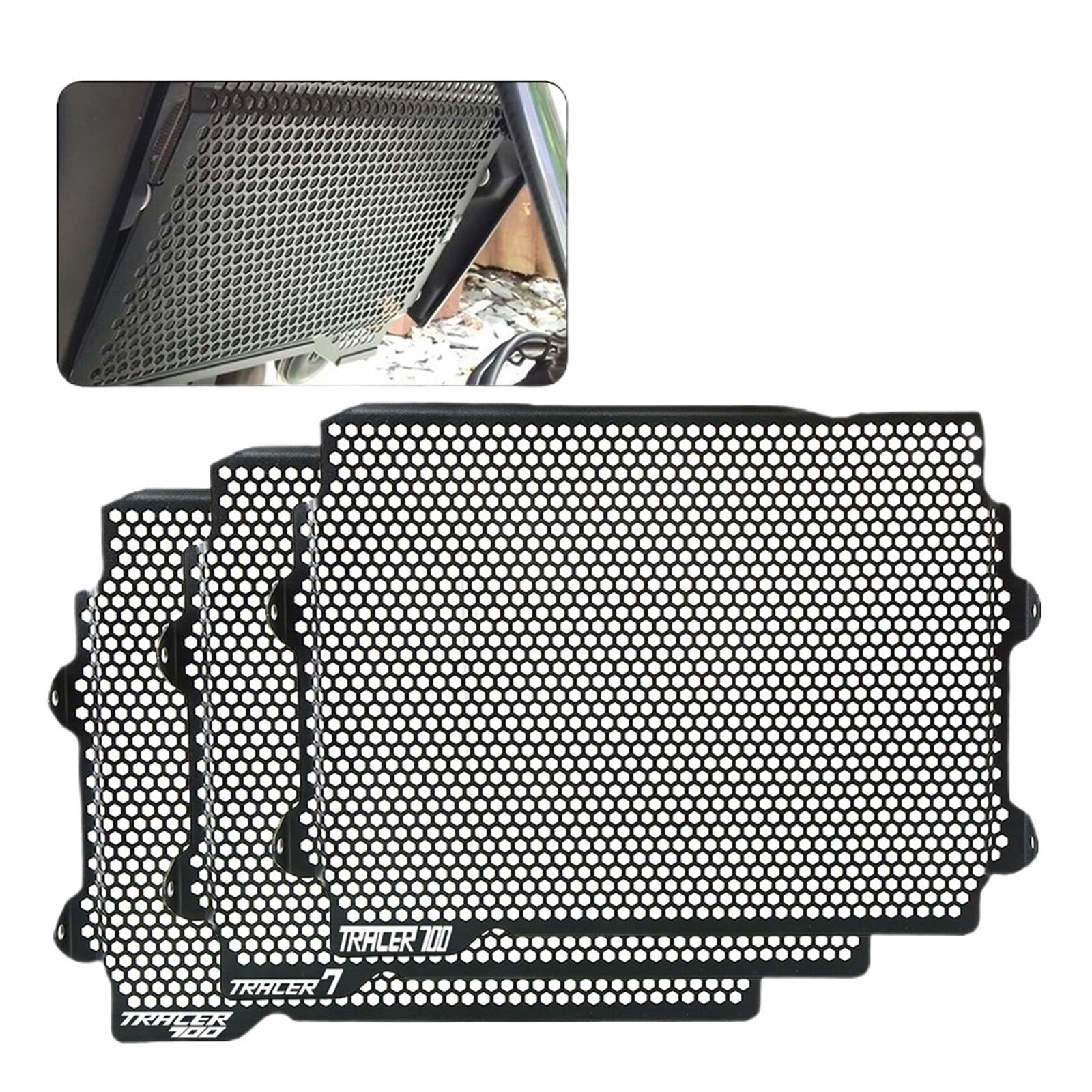 Motociclo radiatori Per Per TRACER 700 Per 7/GT 2016-2024 2023 2022 2021 Moto Radiatore Protezione Griglia Di Copertura Serbatoio Dell'acqua