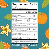 Vista 2 de MaryRuth Organics Multivitamínico y multimineral con hierro para niños pequeños USDA Organic Sin azúcar Gotas líquidas multivitamínicas