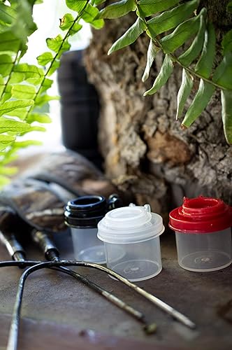 Miniatura 2 de BRAZZA Juego de saleros y pimenteros a prueba de humedad, perfecto para ir de campamento, picnic al aire libre, cocina, loncheras, juego de especias