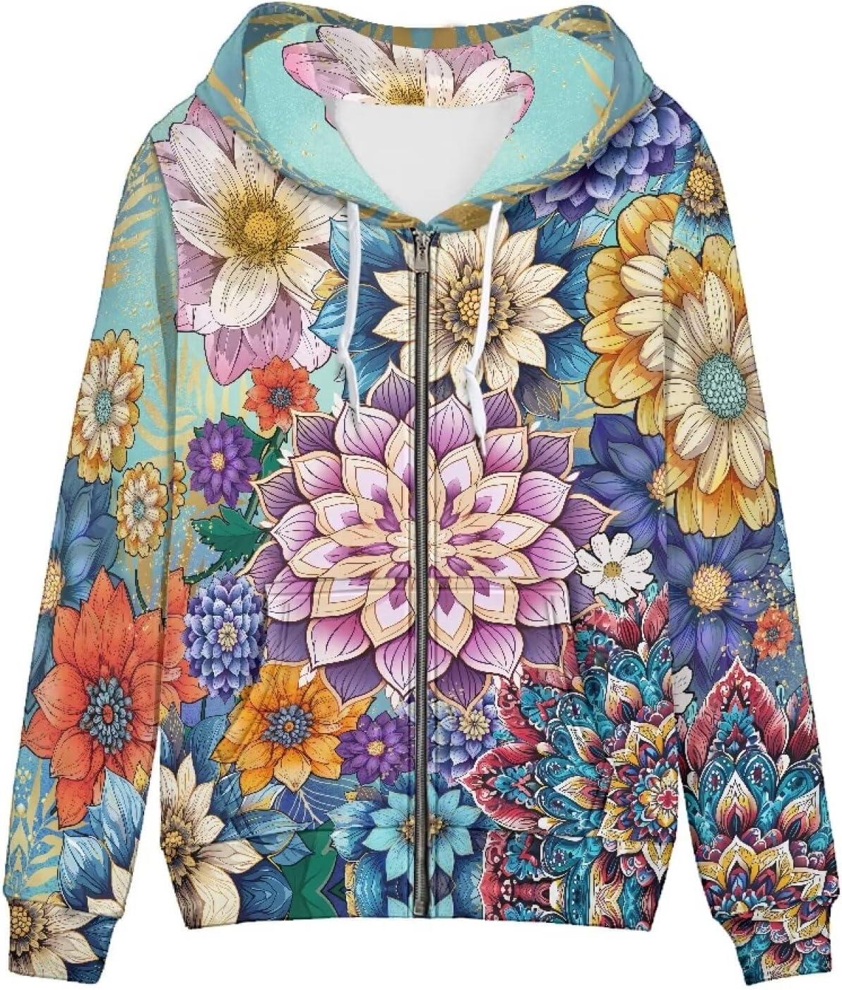 Showudesigns Zip Up Women's Hoodies & Sweatshirts XS-5XL