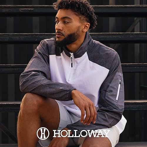 Miniatura 7 de Holloway Raider Chaqueta Pullover Cage - Resistente a la intemperie, ultraligera, cremallera de un cuarto, bolsillo en la manga - Para exteriores y