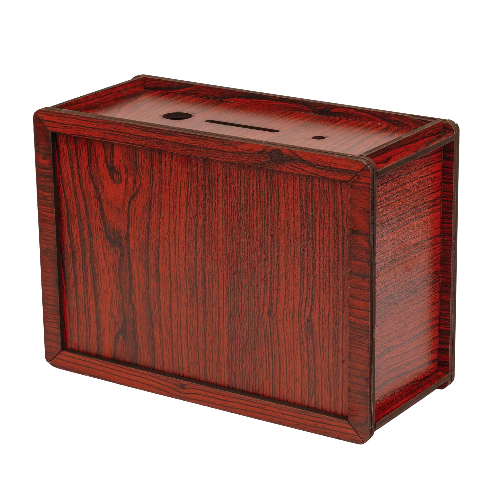 ITOS365 Handmade Wooden Money Bank Piggy Bank | Coin Saving Box for Kids & Adults | Wooden Savings Box for Boys & Girls | Decorative Cash Bank | Gift Item for Home & Kids 4
