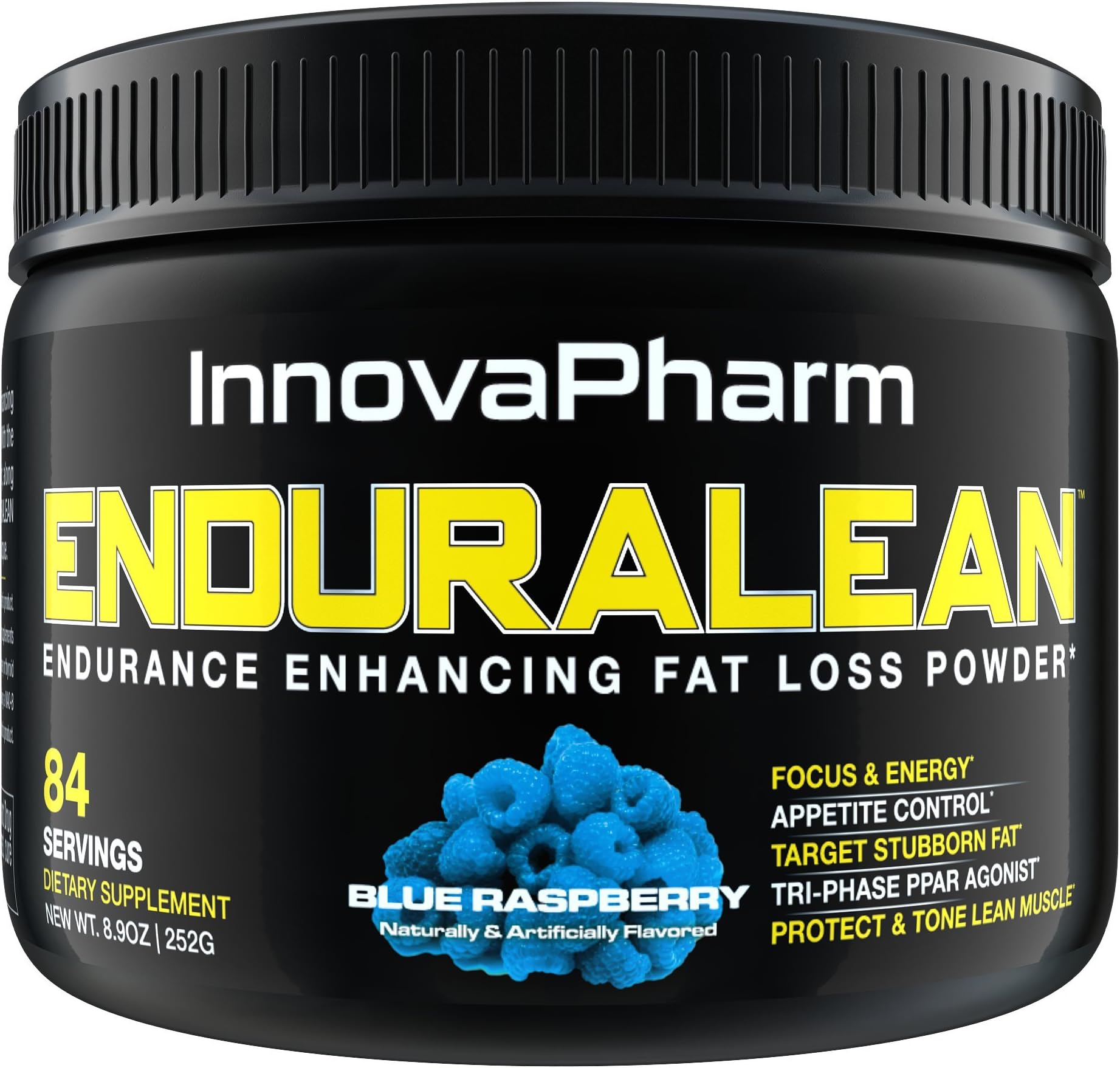 Innovapharm Enduralean Endurance Enhancing Fat Loss Powder (BLUE RASPBERRY)
