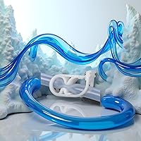 YuanHolumid 10-Pack Adjustable Plastic Tubing Clamps 1/4"-1/2" Pinch Valves for Lab, Homebrew, Beer & Infusion Flow Control