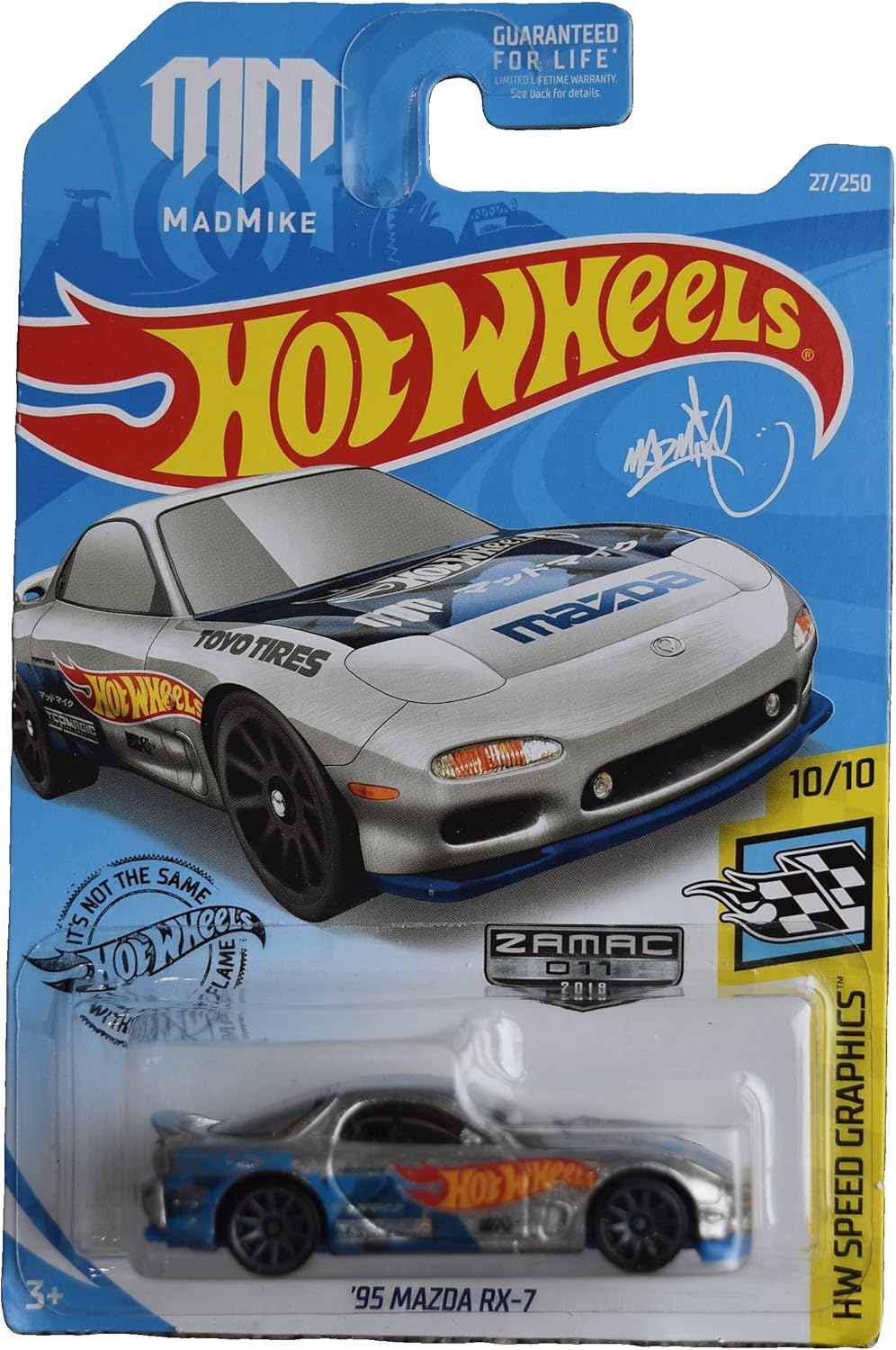 Hot Wheels 1:64 Scale Die-cast Car Model Mazda Rx-7