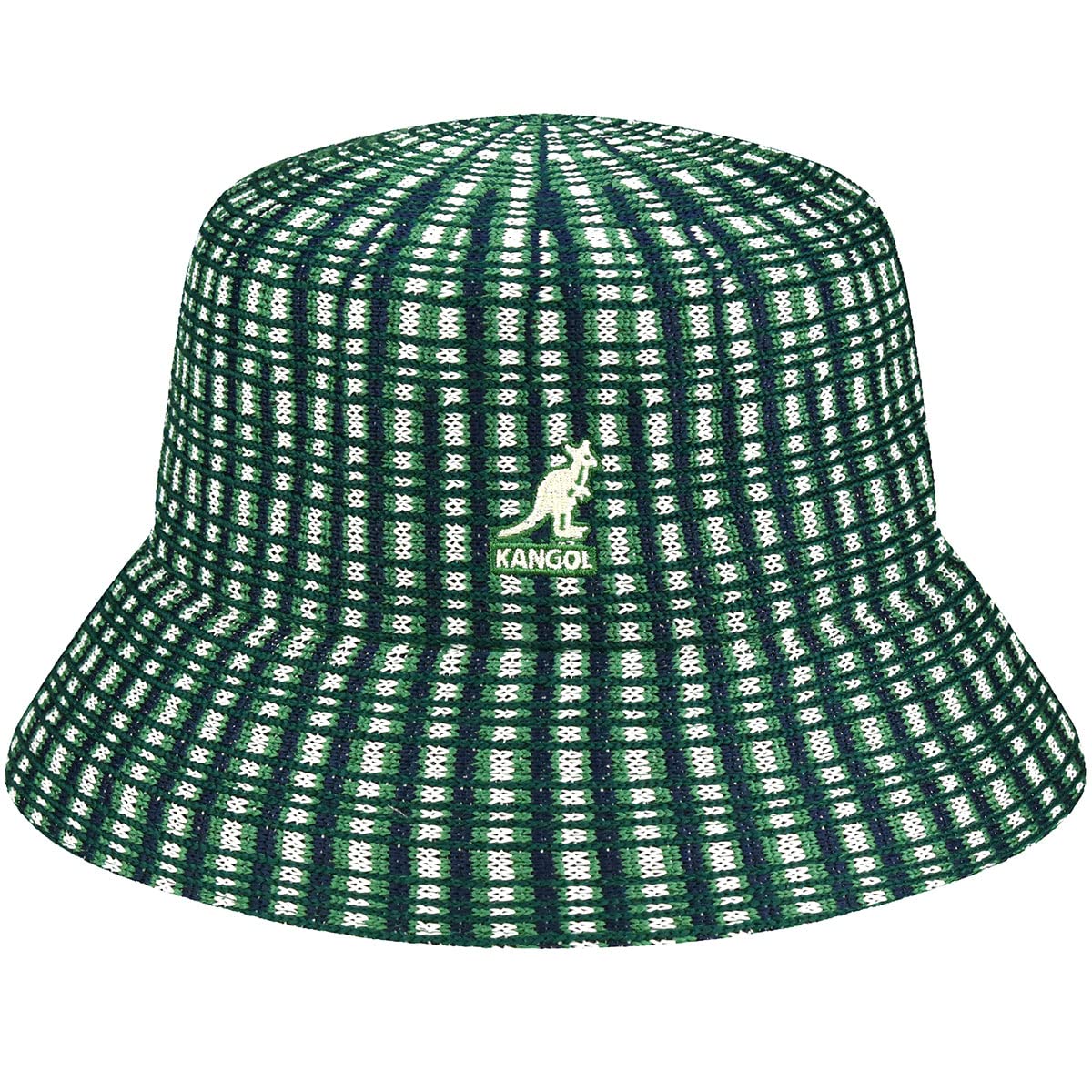 Kangol Sombrero de Tela Prep Plaid Bucket Verano Pescador
