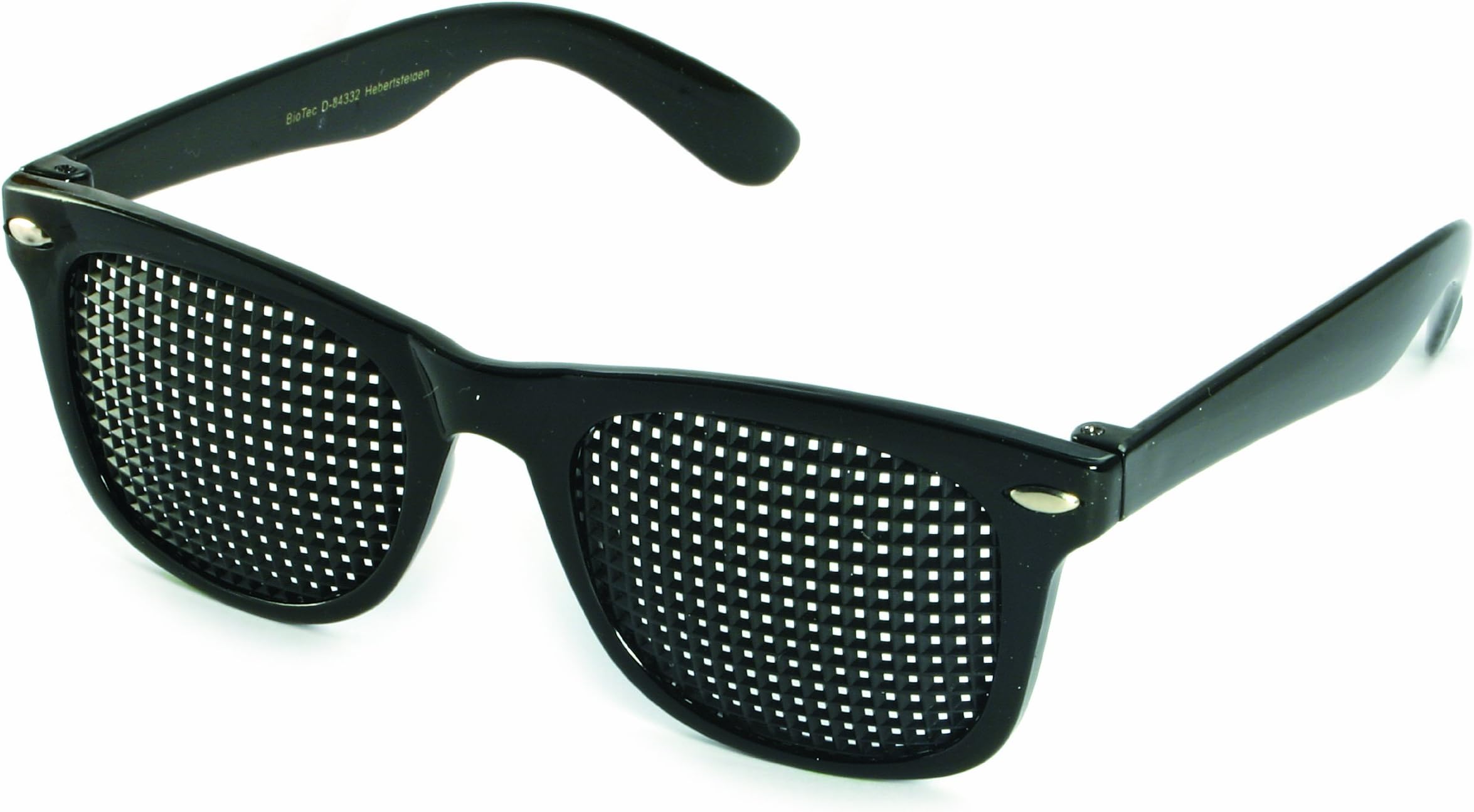 Grid Eyeglasses 415-SSP - Square Grid - Black - incl. Accessories