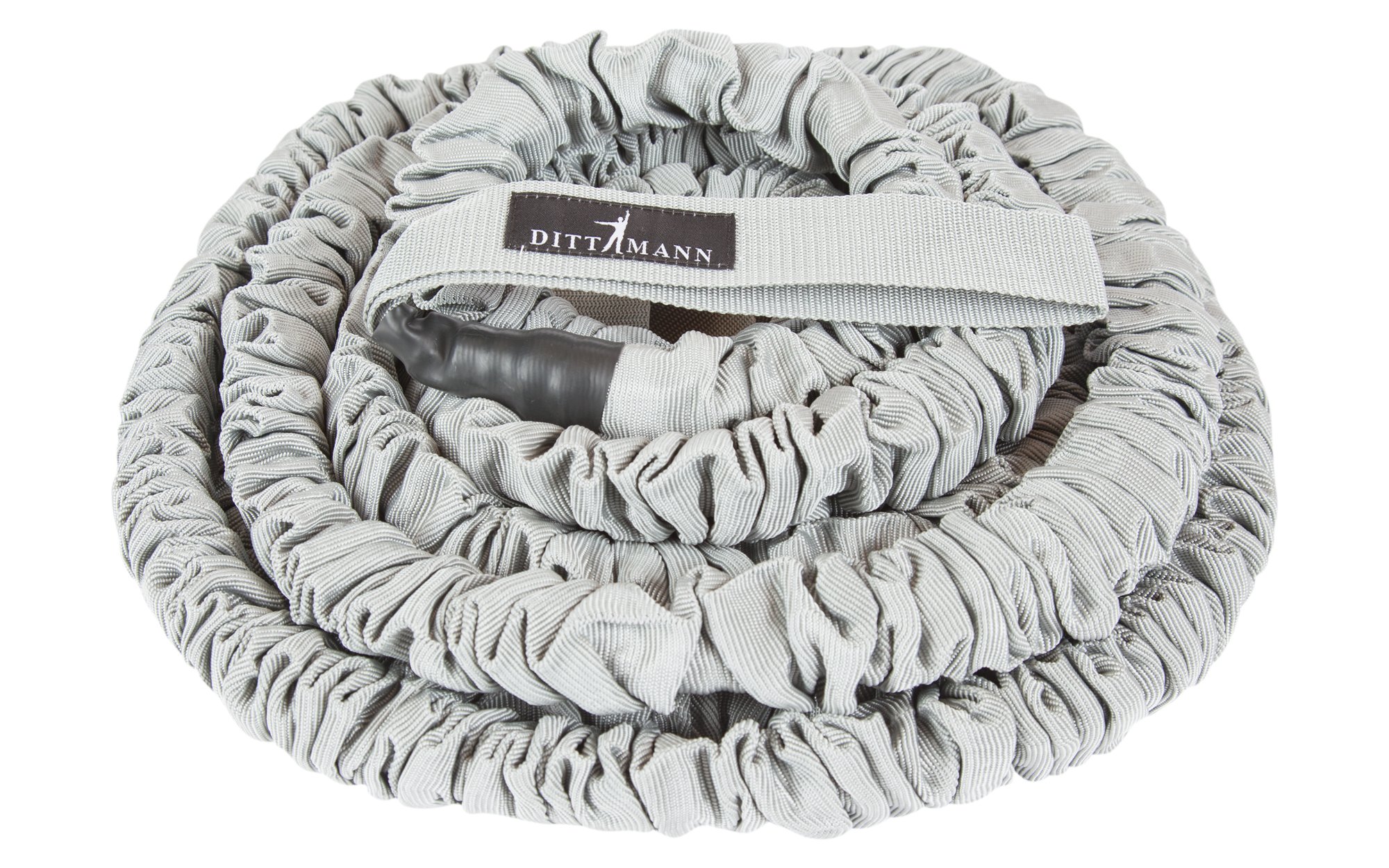 Dittmann Corde de résistance unisexe pour adulte, gris, 6 m