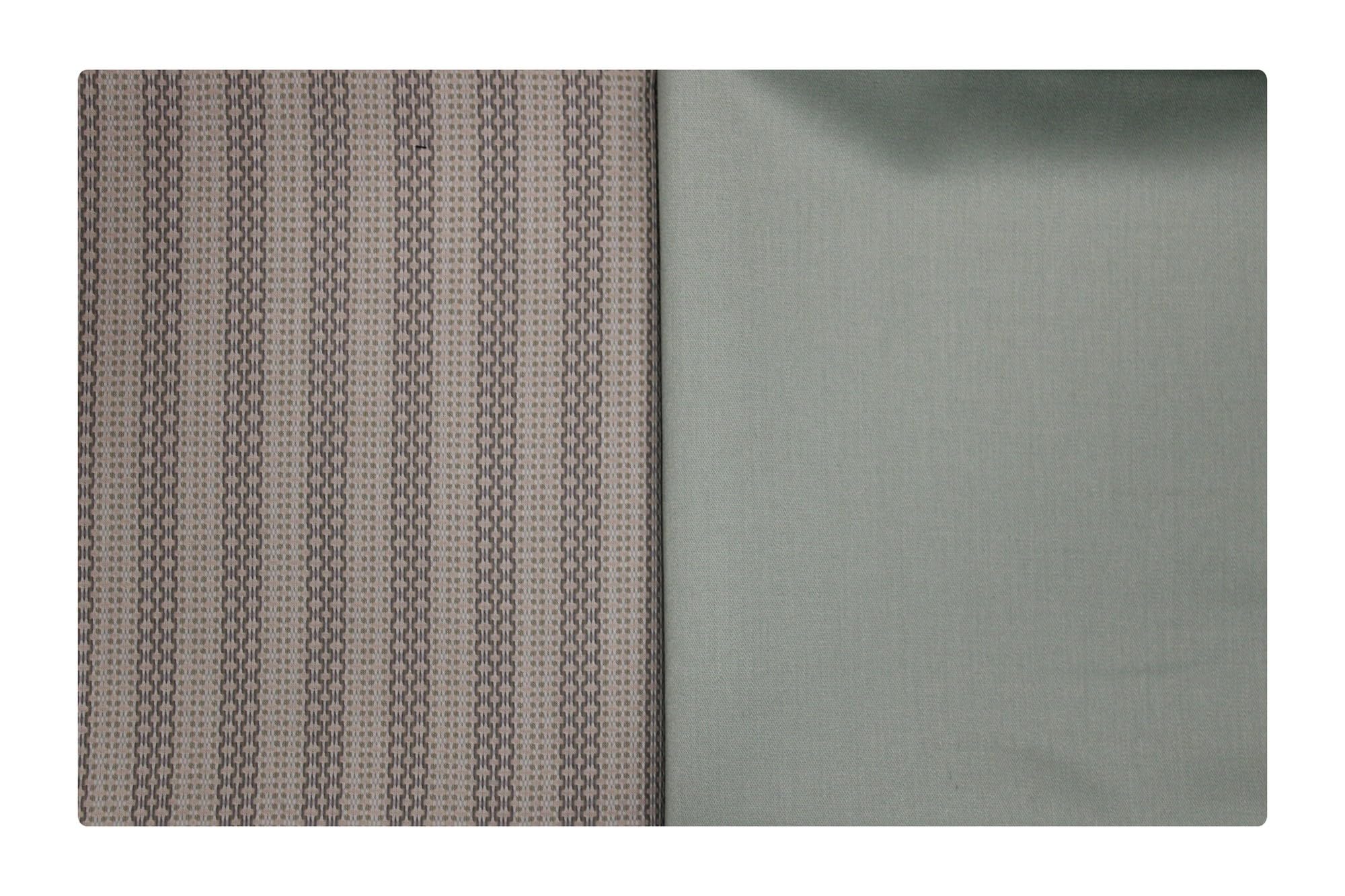 j.hampstead Men's Cotton Shirt 1.60 m and Poly Wool Blend Trouser 1.30 m Fabric Unstitched Combo-picture-11