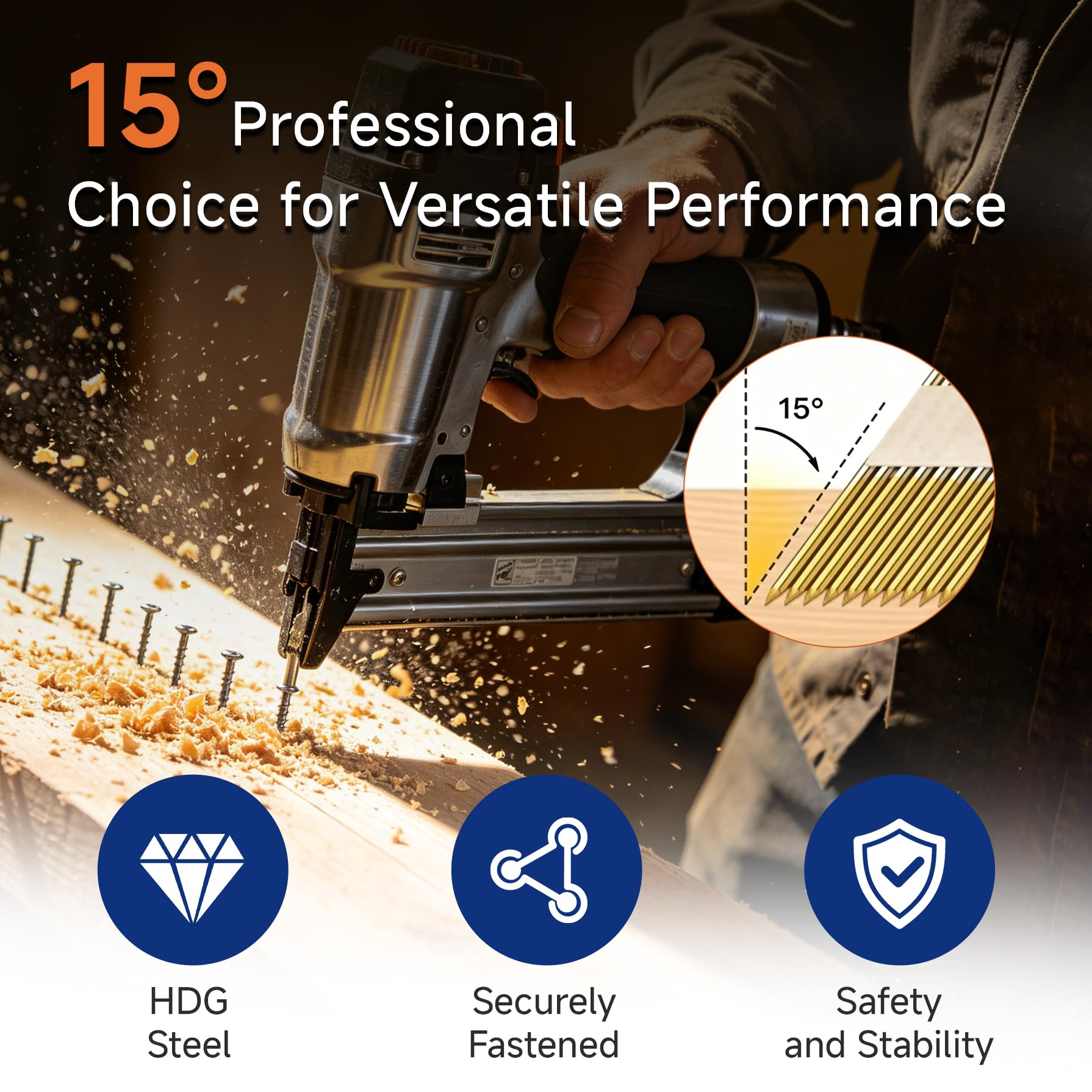 GXYWADY 3600 Siding Nails - Superior Grip & Strength -3 GXYWADY 3600 Siding Nails - Superior Grip & Strength -3