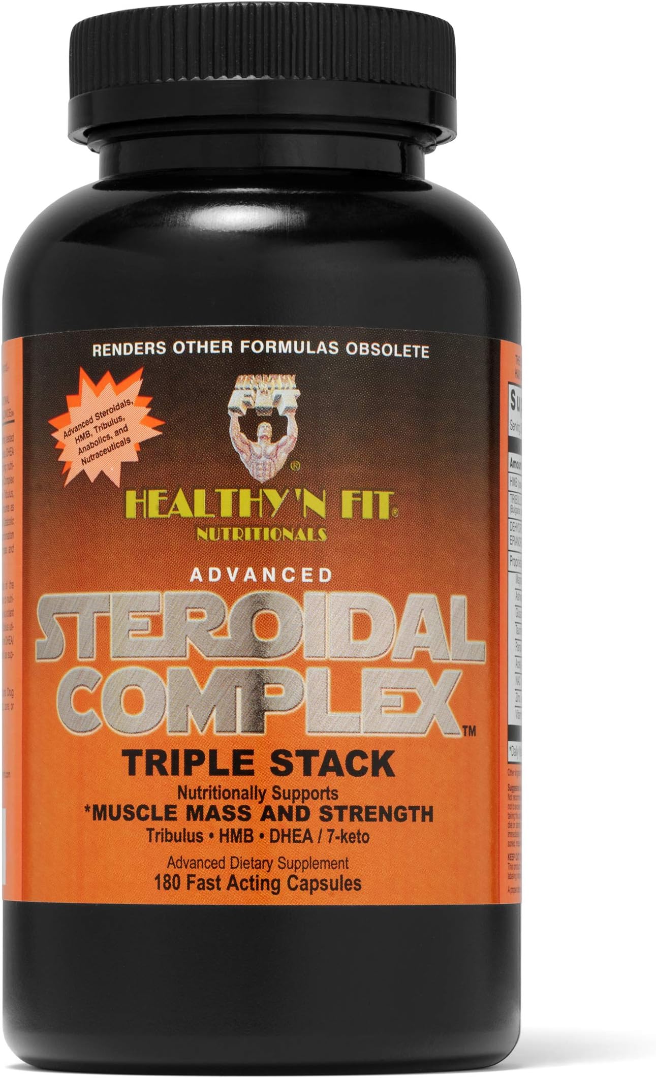 HEALTHY N FIT Nutritionals- Advanced Steroidal Complex - 270 Capsules, T Booster