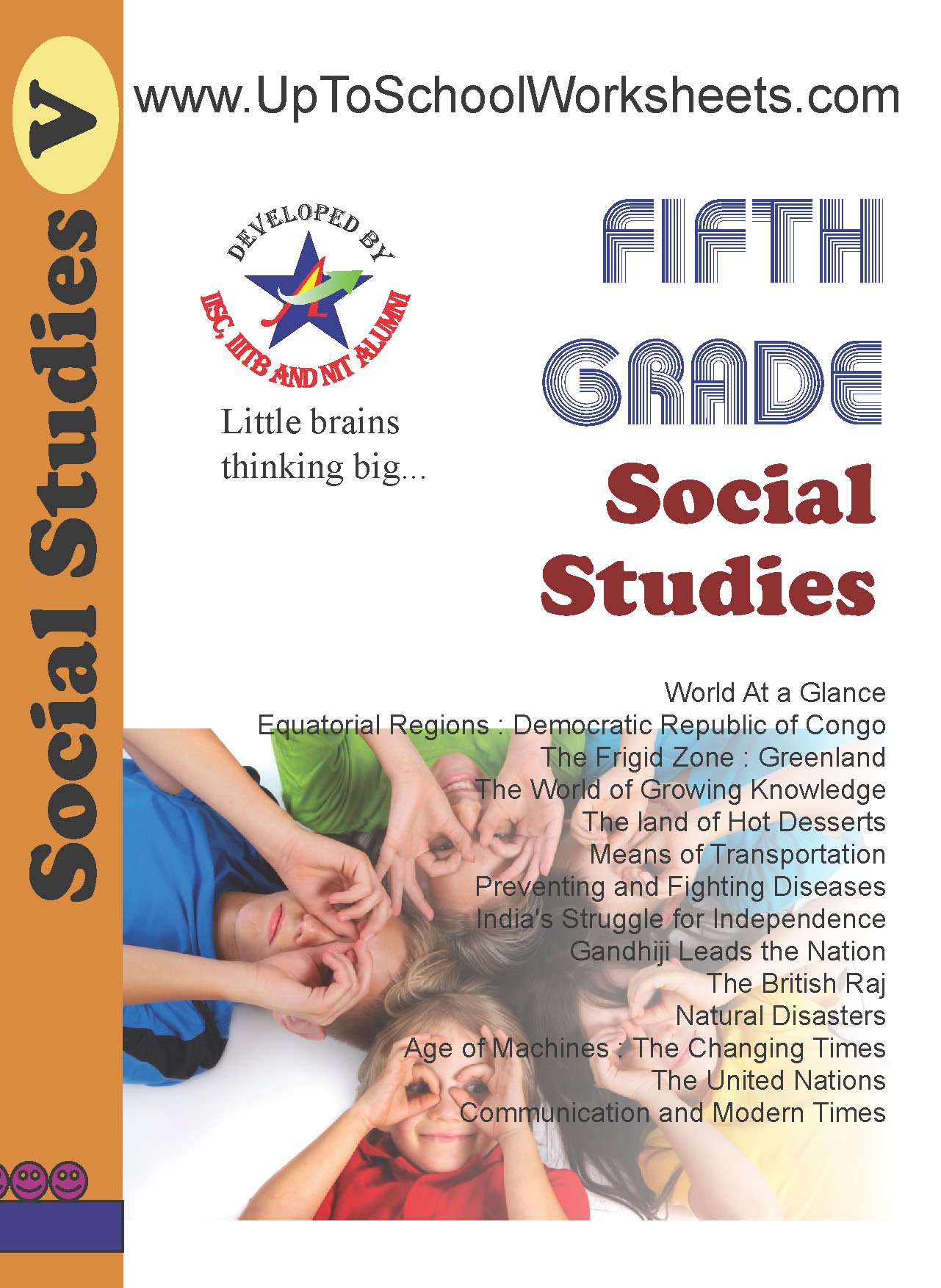 Buy Grade 5 Social Studies WorksheetsCBSE/ICSEWith Answer Key