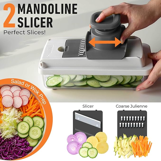 Vegetable Chopper Mandoline Slicer