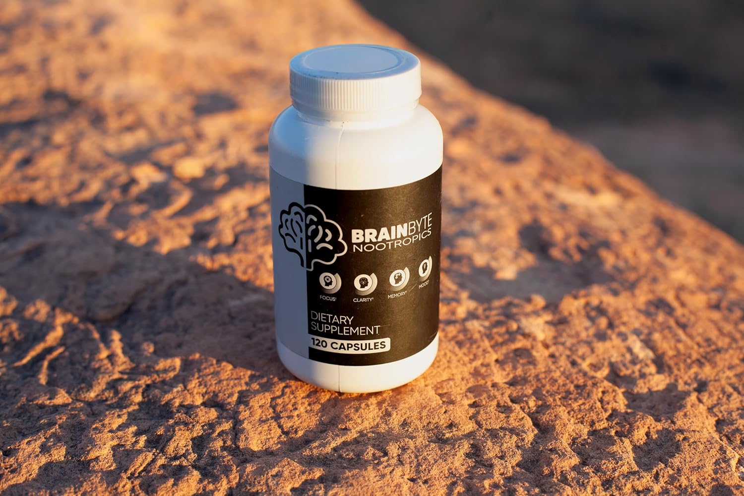 All-in-One Nootropic Supplement for Men & Women | Caffeine-Free Focus with L-Theanine & Phosphatidylserine (120 Count)