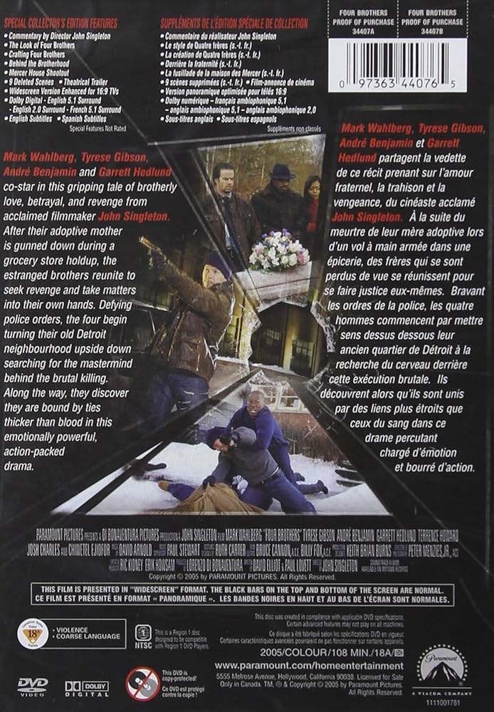 その他 Four Brothers [Blu-ray] Amazon.com: Four Brothers [Blu-ray] : Various, Various