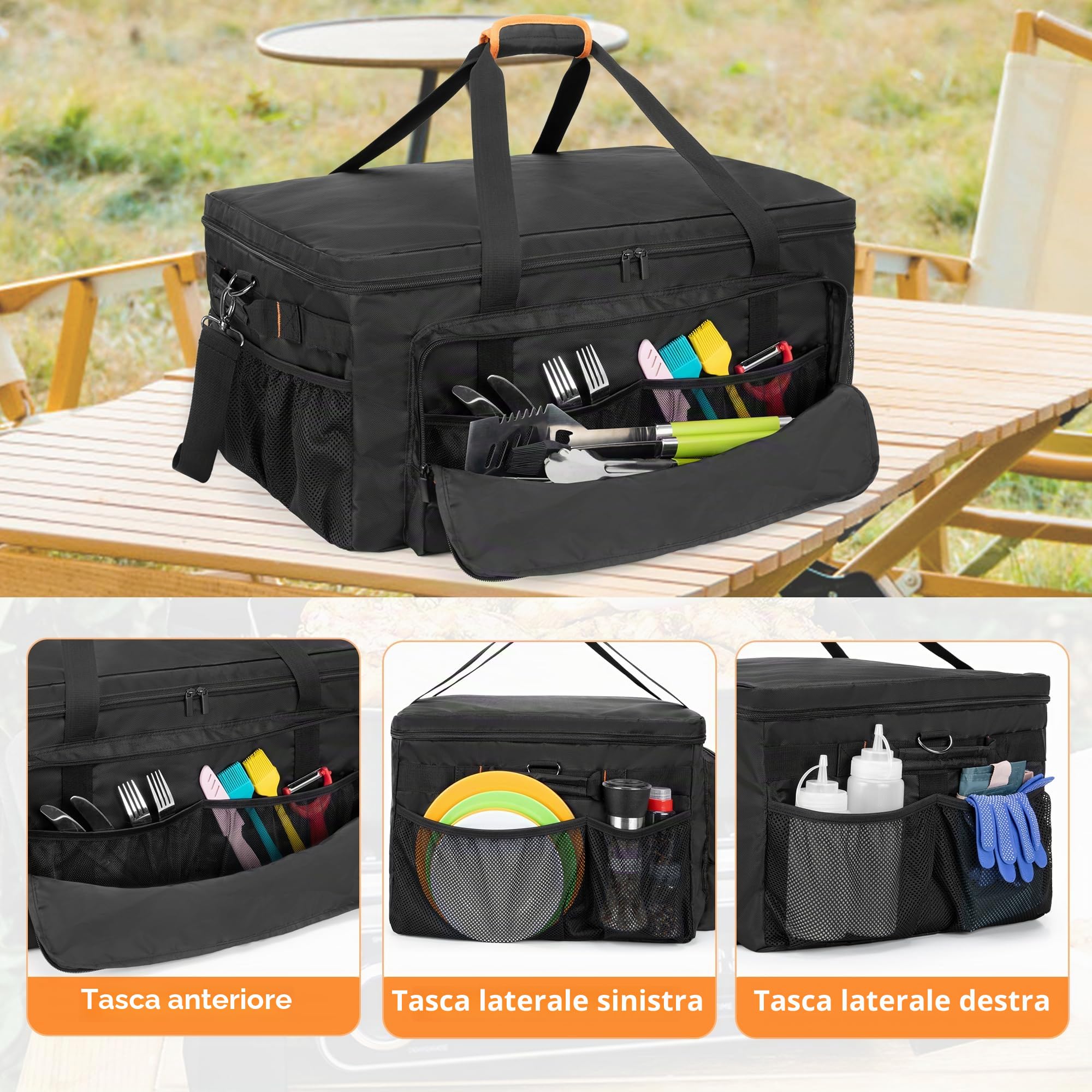 HODRANT Sacchetto per Griglia Compatibile con Ninja Woodfire Grill OG701 OG751