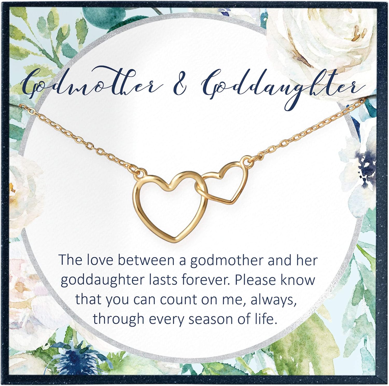 Goddaughter Gifts from Godmother Goddaughter Necklace, Baptism Gifts, First Communion Gifts Girl, Confirmation Gifts for Girls Goddaughter Jewelry