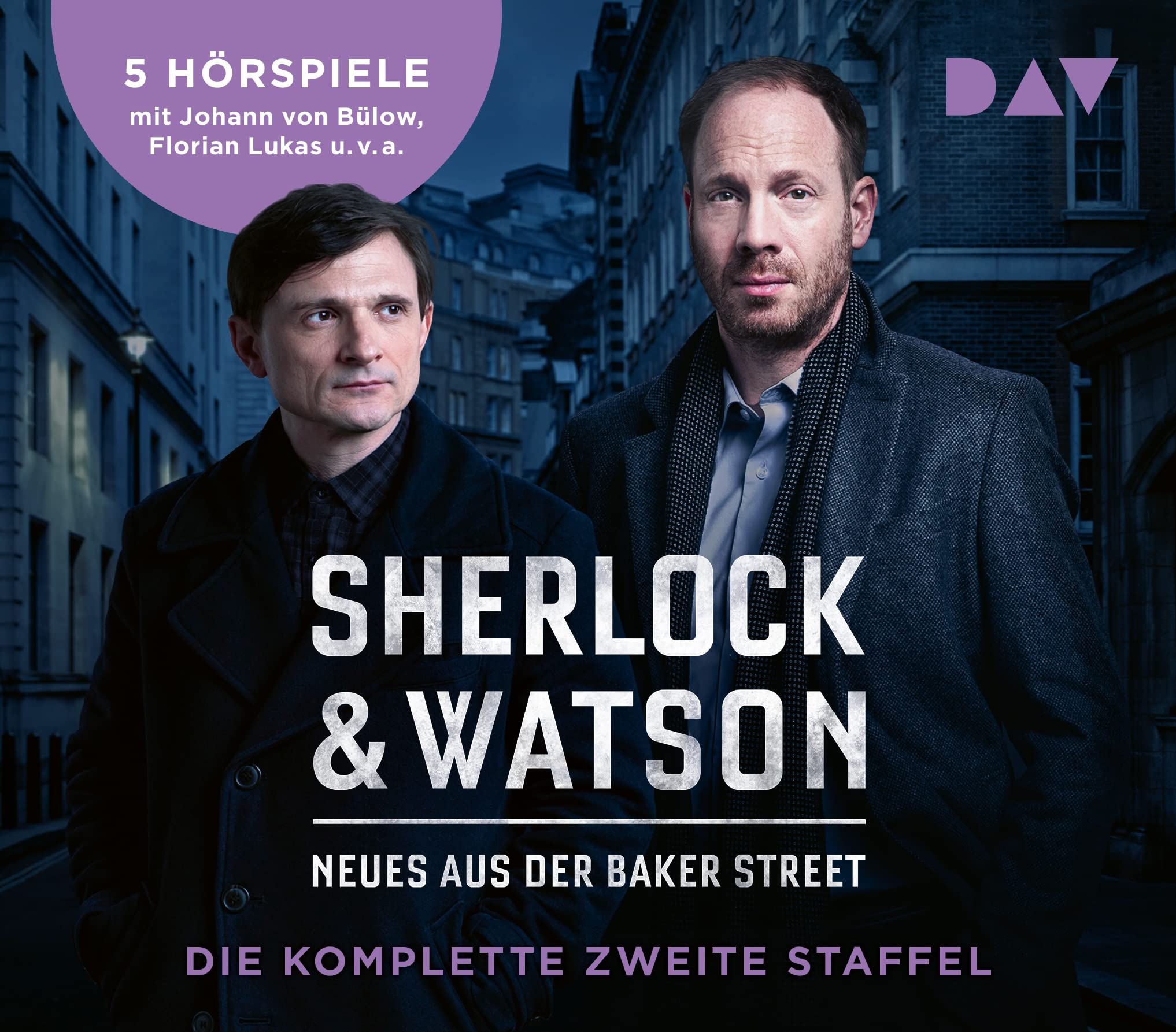 Der Audio Verlag (Hoanzl) Sherlock & Watson - Neues Aus Der Baker Street. Die Komplette Zweite Staffel: Hörspiele Mit Johann Von Bülow, Florian Lukas, Fritzi Haberlandt U.v.a. (10 Cds)