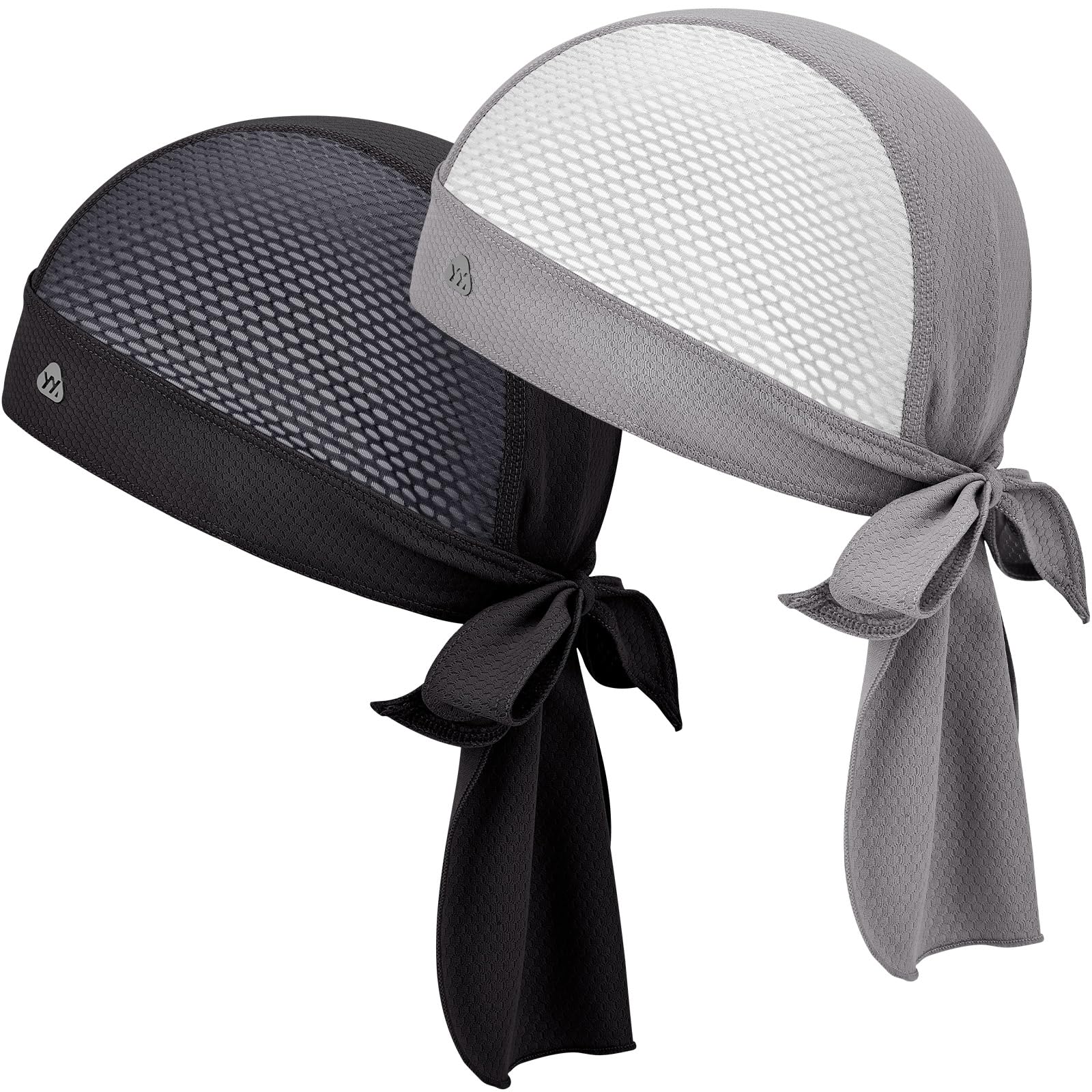 YANIKY Sports Bandana Cap UV Schutz Atmungsaktive Kopftuch Herren Damen Schnelltrocknend Durag Unter Helm Für Sommer Outdoor Sportarten Laufen