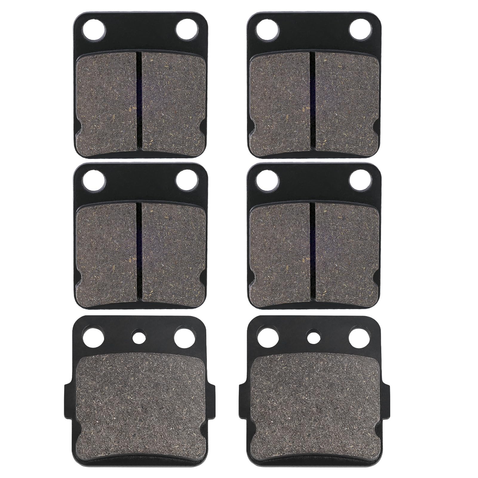 Bremsbeläge Vorne und Hinten für YAMAHA YFM 350 Wolverine F1995-2005 YFM 350 Warrior 1989-2004 YFZ 350 Banshee 1988-2009 YFS 200 Blaster (R/S/T/V) 2003-2006 YFM 125 R Raptor 2011-2014