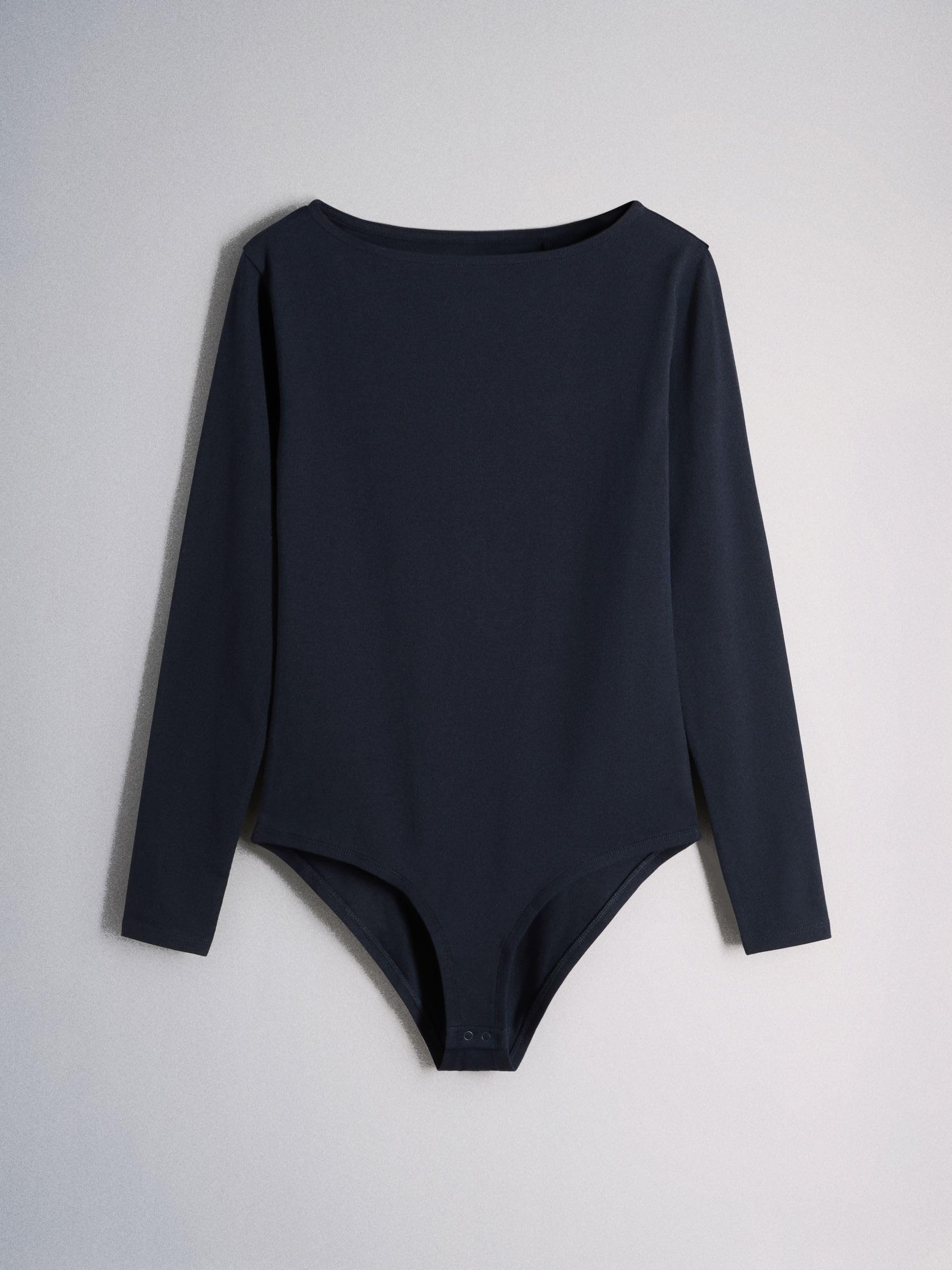 THE SET Donne Confezione da 3 body a maniche lunghe | Adulto, Standard, Button, Lavabile in lavatrice