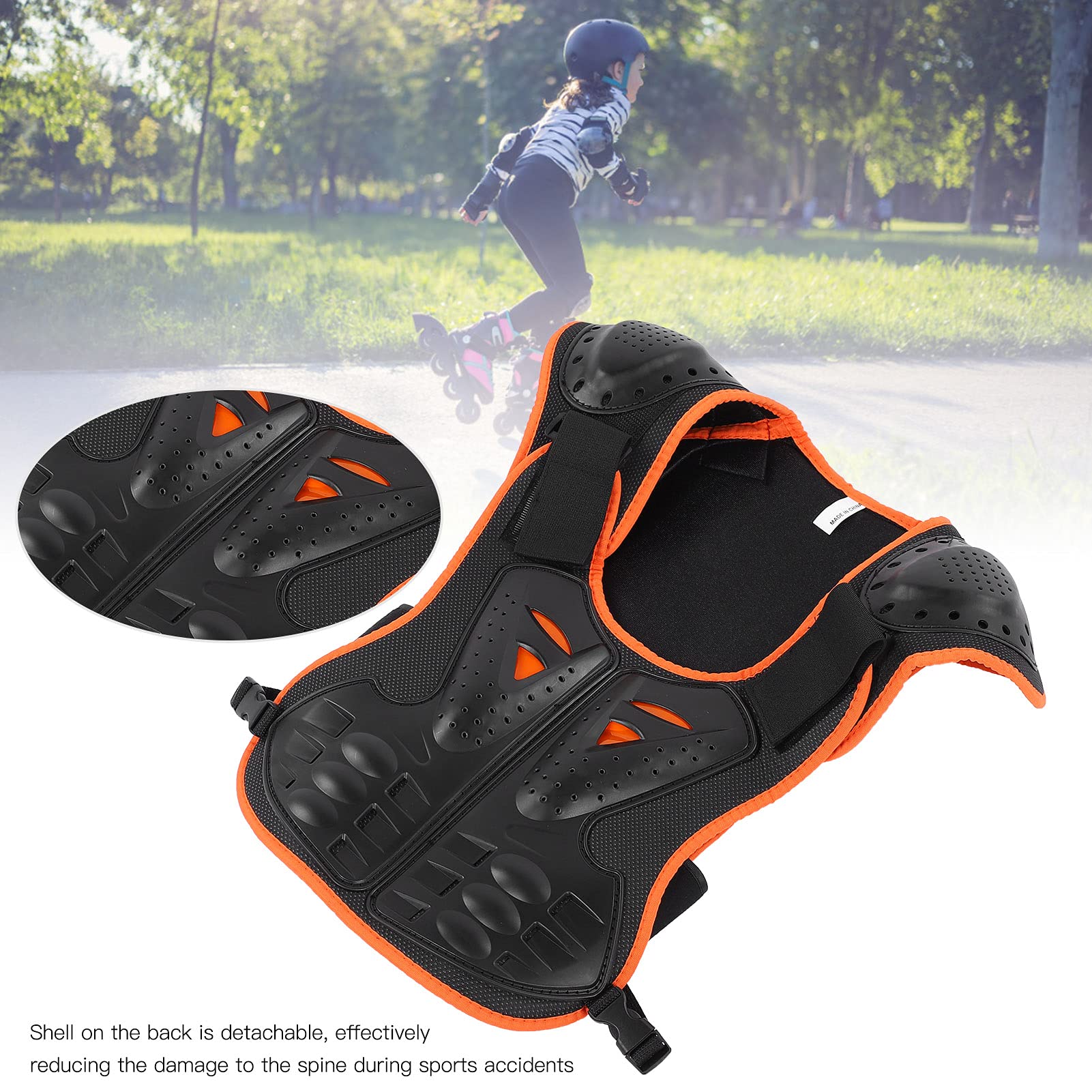 Chest Protector Youth Kids Motocross Dirt Bike Gear Back Chest