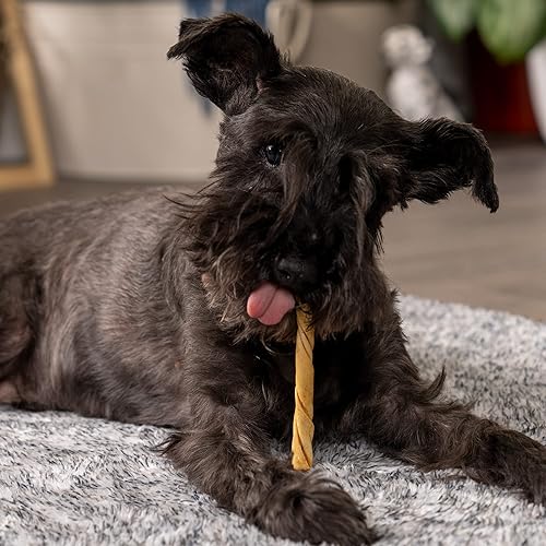 Miniatura 6 de Pet Factory American Beefhide - Golosinas masticables para perros de 5 pulgadas, sabor a pollo, 1 libra