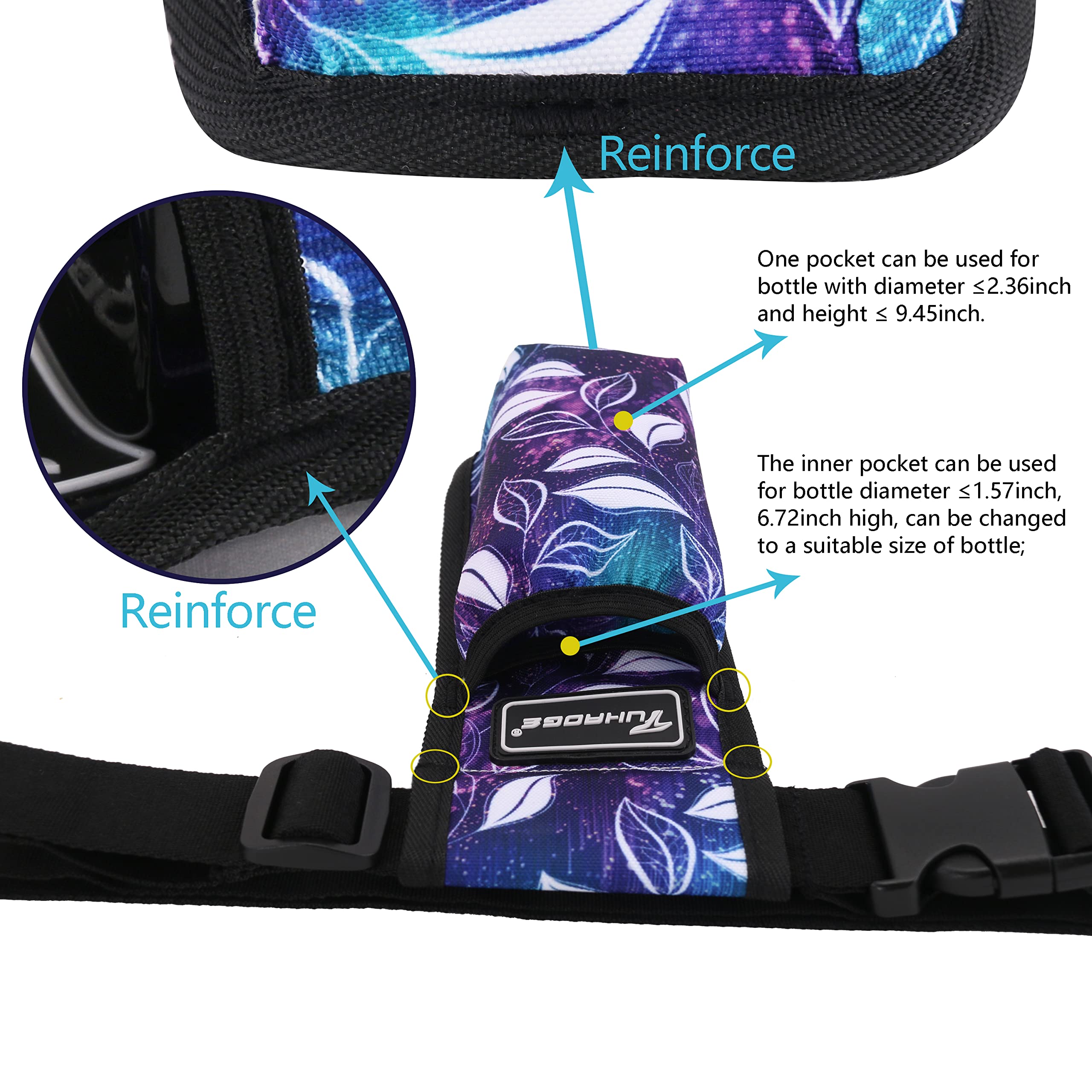 Massage Bottle Bag Massage Oil Holster Lotion Holster Massage Therapist Massage Oil Holster Massage Lotion (TH1kd- LSbaiSY)