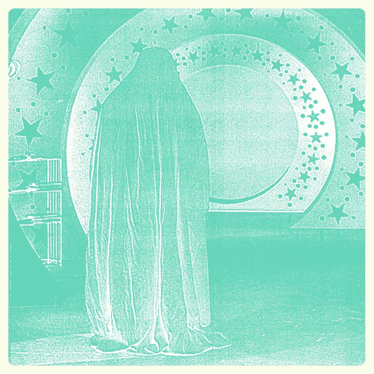 HOOKWORMS - Pearl Mystic - GREEN & WHITE CLEAR VINYL LP