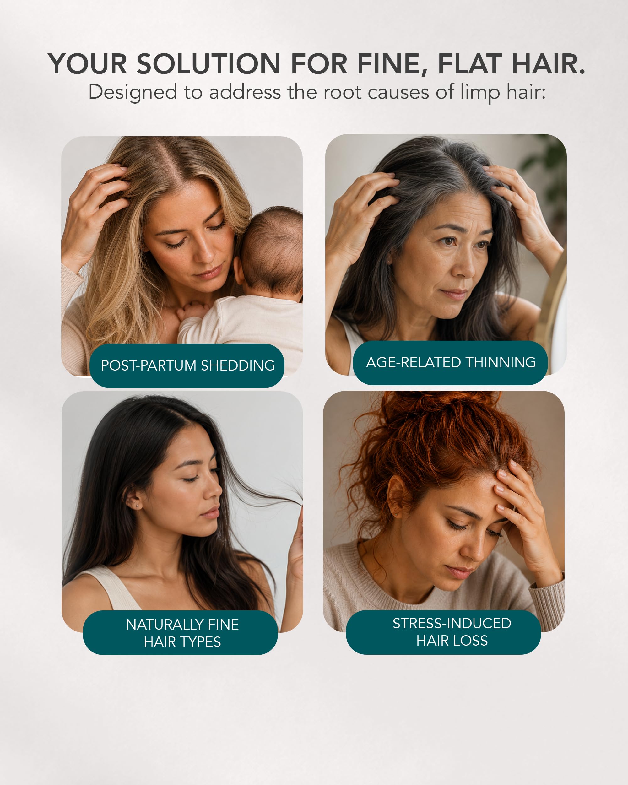 WE ARE PARADOXX Siero per cuoio capelluto da 50 ml, capelli più spessi e sani, tecnologia Trioplexx per la stimolazione del cuoio capelluto e dei follicoli piliferi, crescita avanzata, regalo di