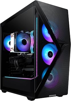 iBUYPOWER Slate MESH Gaming PC Desktop Computer Intel Core i7 14700F CPU, NVIDIA GeForce RTX 4060 8GB GPU, 32GB DDR5 RGB 5200MHz RAM, 1TB SSD, Windows 11 Home, Gamer Keyboard and Mouse -SMI7N4601