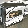 Awnlux Black Modular Slide Topper Awning Slide Out Protection for RVs, Travel Trailers, 5th Wheels, and Motorhomes -7'6