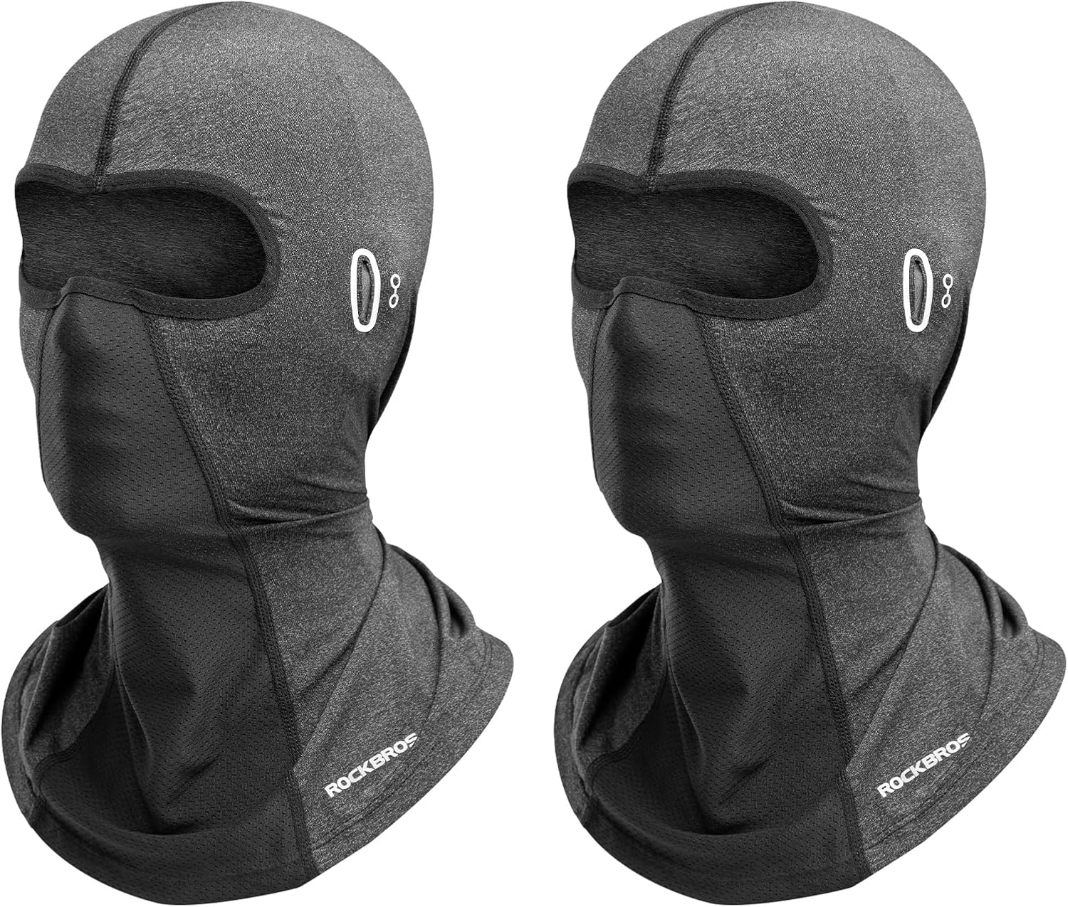 ROCKBROS Summer Balaclava Face Mask Cooling Neck Gaiter Breathable Face Covering Motorcycle Cycling for Men Women