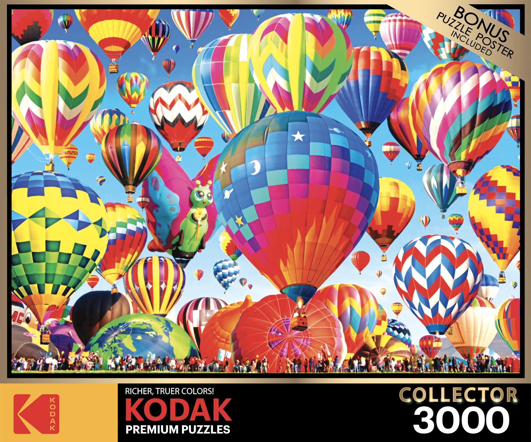 Amazon.com: RoseArt - Kodak Premium - Ballooning Fun - 3000 Piece