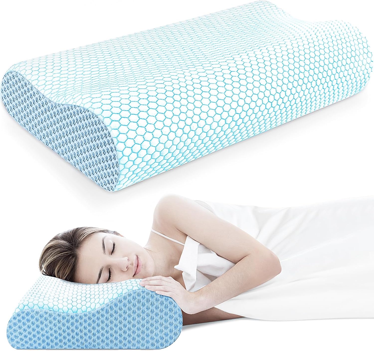 Almohada Cuña Para Embarazo, Reduce Estrés Al Dormir Lateral | Meses Sin Interés