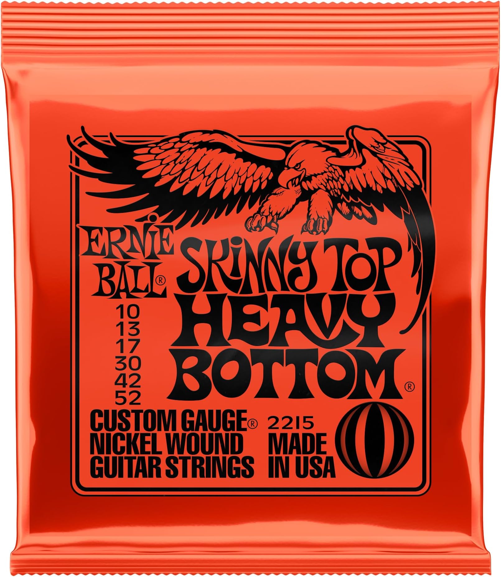 EBL*2215 (Ernie Ball Skinny Top Heavy Bottom (10-52))