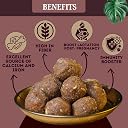 Maa Mitahara Lodh Laddu For after Pregnancy (1Kg)|Contains Dry Fruit & Jaggery|For better Breast Milk|Vegan,Gluten Free,No Preservative|Boost Immunity|After Delivery Food|Postpartum Laddoo gallery image