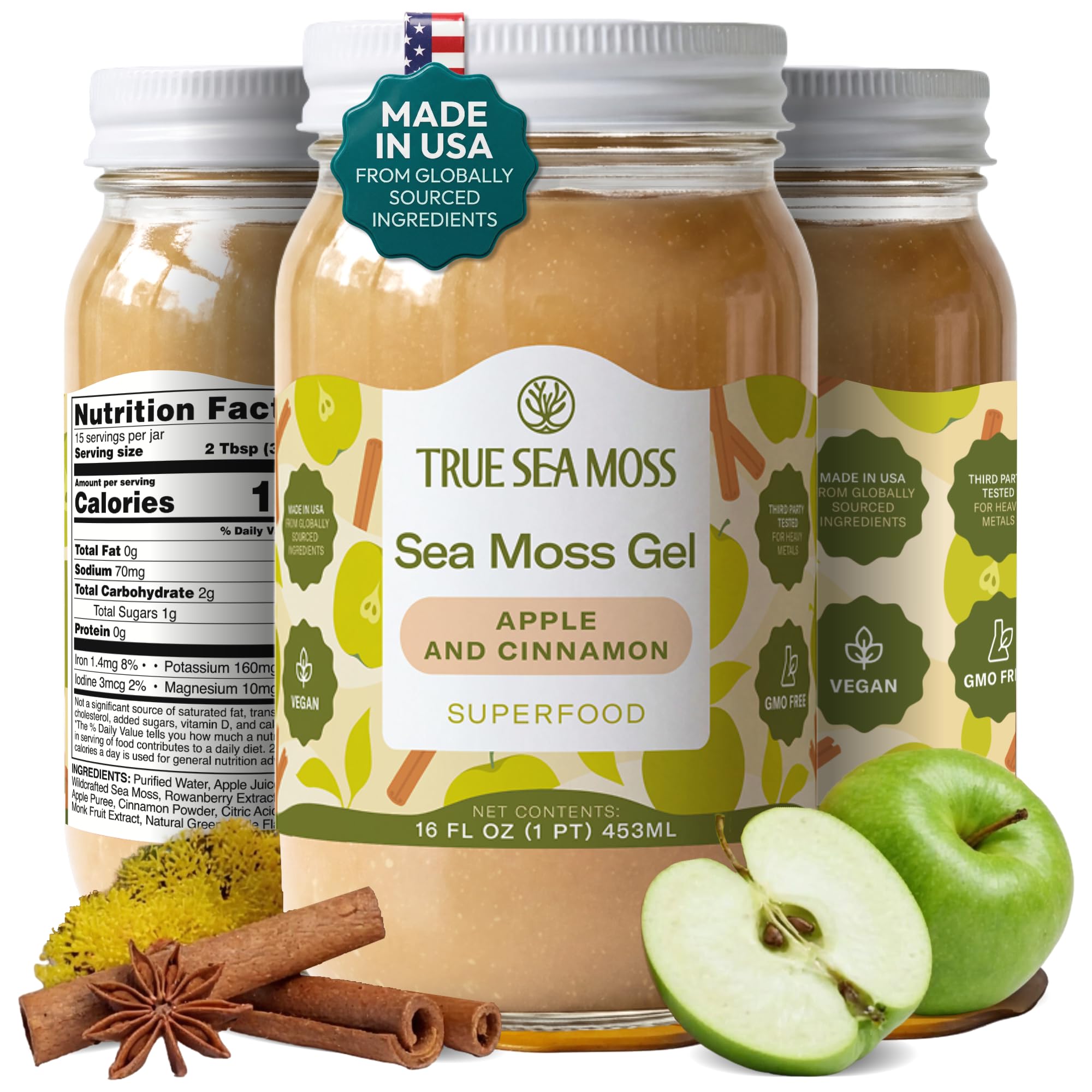 Amazon.com : TrueSeaMoss Sea Moss Gel – Wildcrafted Seamoss