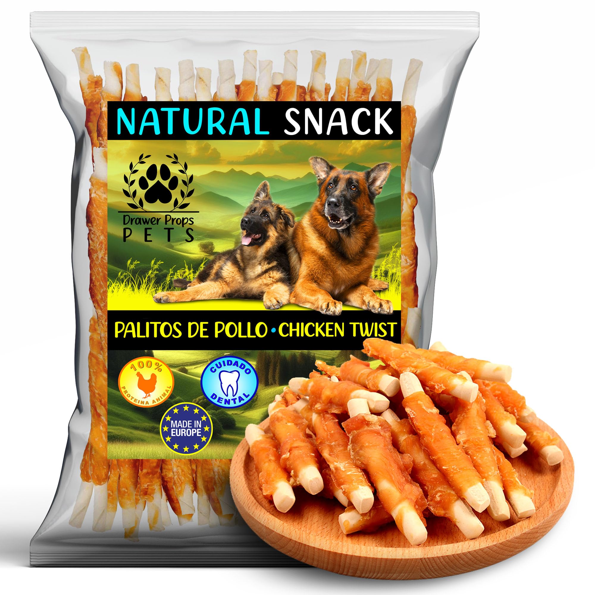 Chuches para Perros, Snacks Naturales para Perros, Premios para Perros, Golosinas Perros, 530 g