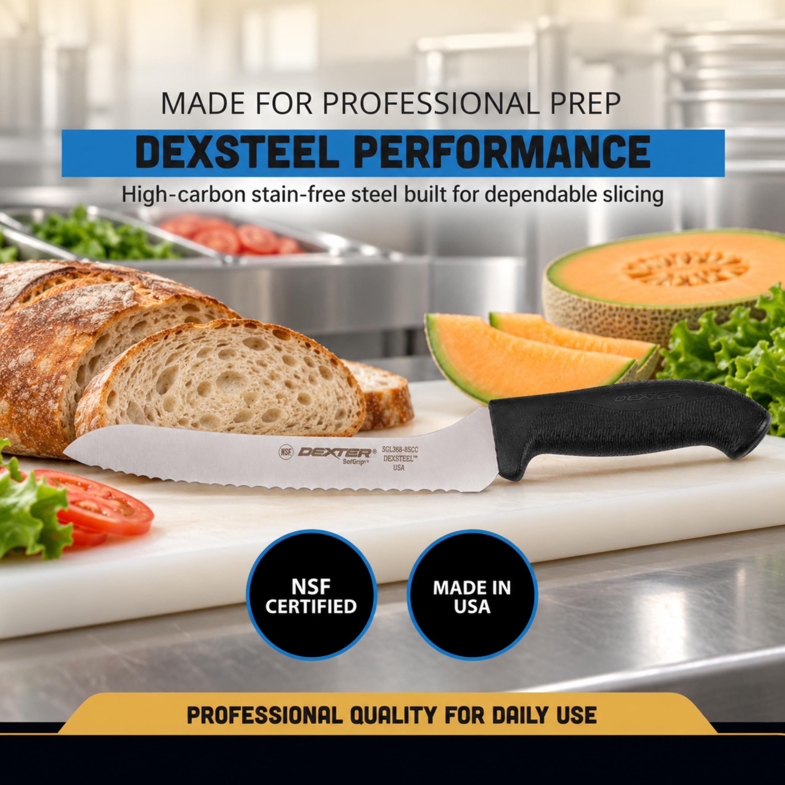 Dexter Russell Sandwich Knife - Professional Bread Slicer -6